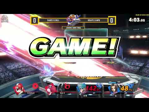 Regular Bairs #393 - SSBU Doubles - Losers Semis - SAUCE & Deli vs. Kraite & MPg