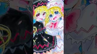リリーホワイト＆ブラック　 #anime #drawing #イラスト