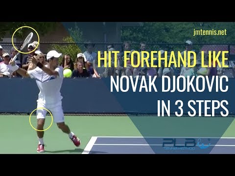 How to Hit Forehand Like Novak Djokovic in 3 Steps