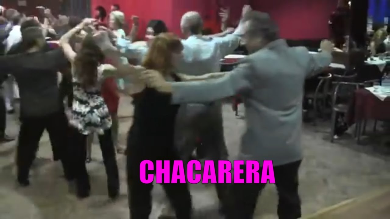 Gratos recuerdos, baile de chacarera en Sueño Porteño milonga, Carlos Neuman 2012