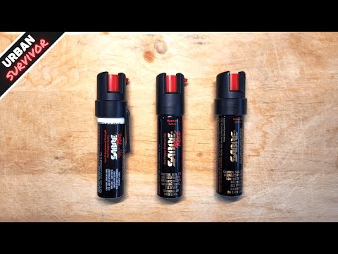 Sabre Compact Pepper Spray vs Gel vs 3 in 1 Formula 🔥