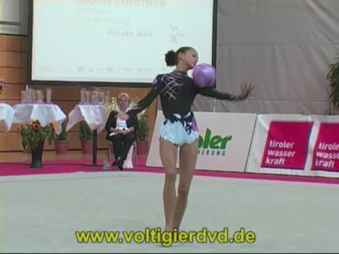 Staatsmeisterschaft Innsbruck 2009 - Finals Ball 01 - Sophia LINDTNER