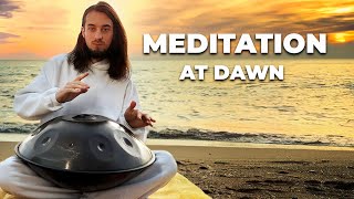Meditation at Dawn | HANDPAN 2 hours music | Pelalex Hang Drum Music For Meditation #44 | YOGA Music