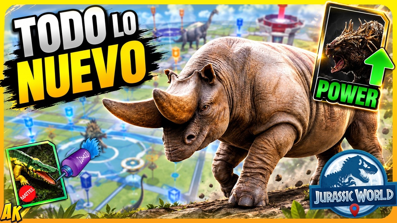 ARSINOTHERIUM y TODAS las NOVEDADES de SEPTIEMBRE Jurassic World Alive