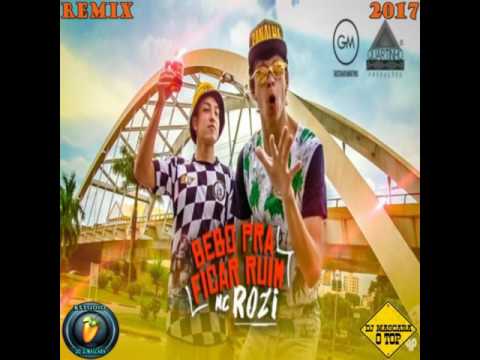 DJMASCARA fat MC ROZI   BEBO PRA FICAR RUIM  remix 2017