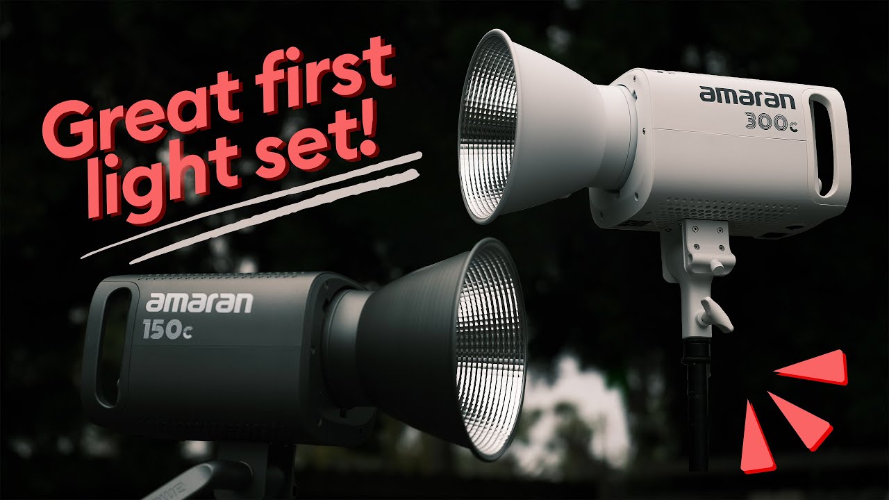 amaran 150c and 300c Field Review – Great First Light Set