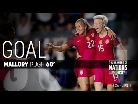 WNT vs. Japan: Mallory Pugh Goal - Aug. 3, 2017