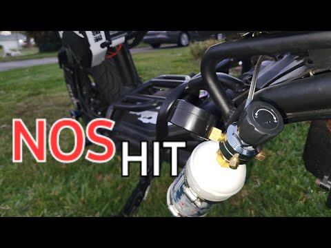 Moddog GY6 Scooter Gets Nitrous NOS.  Way Faster AND Quicker.  How to Install