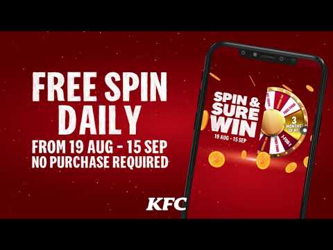 KFC Spin & Sure Win 2021