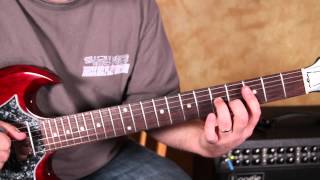 Blues Guitar Lesson in the Style of Green Onions by Booker T and the M.G.'s gibson sg
