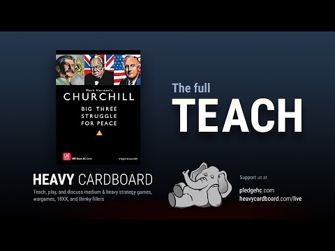 How to Play only - Churchill How to Play by Heavy Cardboard