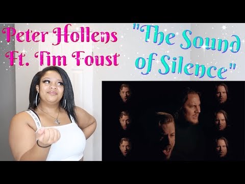 Peter Hollens-"The Sound of Silence"{Ft.Tim Foust}Reaction