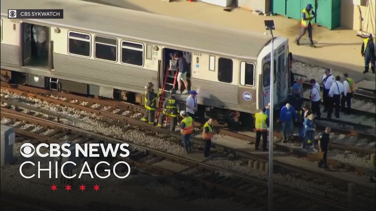 Yellow Line train derails in Rogers Park, disrupting 3 CTA lines