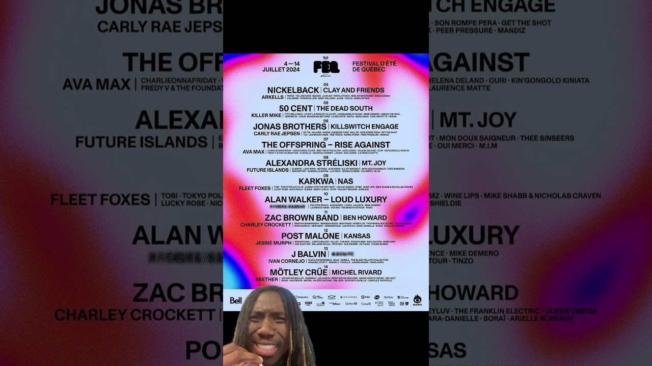 THIS LINEUP IS INSANE 🤯 Which day would you be most excited to attend? #FEQ2024