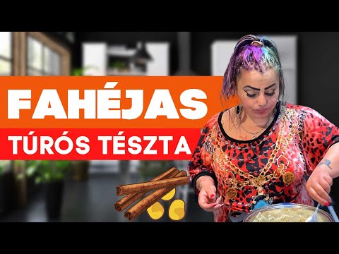 Varga Irén konyhája - FAHÉJAS TÚRÓS TÉSZTA