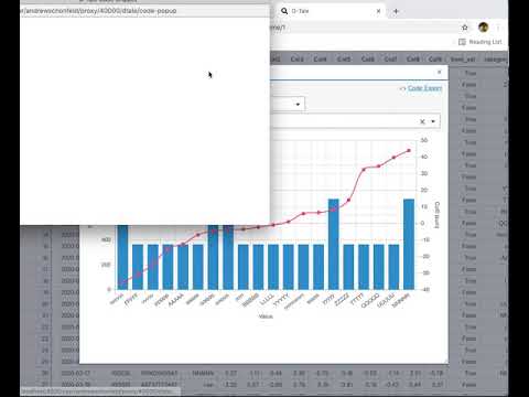 D-Tale - Column Analysis Code Exports