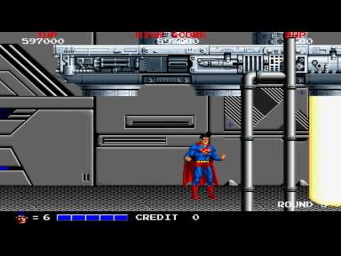 [HD] Superman Round 5 End 1988 Taito Mame Retro Arcade Games