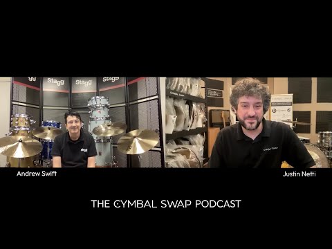 Cymbal Swap Podcast Episode 2 with Special Guest Andrew Swift (EMD Music/Stagg Cymbals)