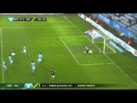 Malmö FF - AIK 2-2 Allsvenskan 2014 omgång 11 (höjdpunkter)