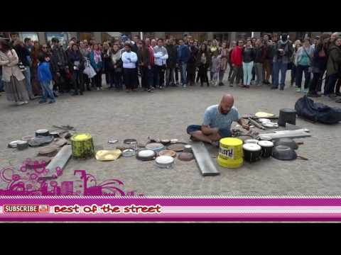 AMAZING STREET DRUMMER_dario rossi_@amsterdam