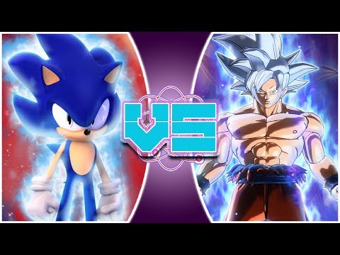 ULTRA SONIC vs ULTRA INSTINCT GOKU! Animated Movie | (Sonic vs Goku Animation) | REWIND RUMBLE