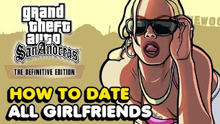All 6 Girlfriend Locations In GTA San Andreas The Definitive Edition (Not A Player Trophy Guide)
