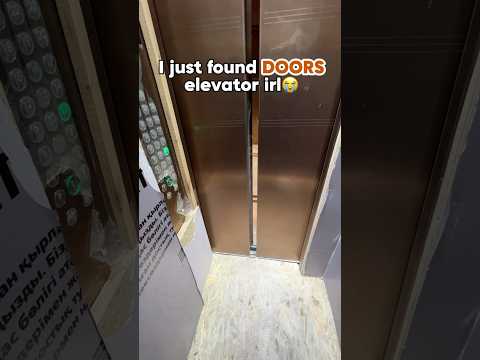 Roblox Doors LIFT in real life🤯😭 #roblox #robloxshorts