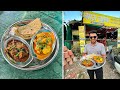 Best Non Veg Thali Maharashtrian Special Lal Mutton Chicken Indian Street Food