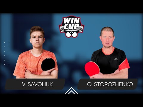 10:00 Volodymyr Savoliuk - Oleksandr Storozhenko West 1 WIN CUP 13.01.2024 | TABLE TENNIS WINCUP
