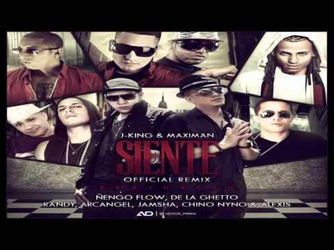 Siente Remix - J King & Maximan Ft De la Ghetto, Arcangel, Ñengo Flow y Mas... Reggaeton 2012