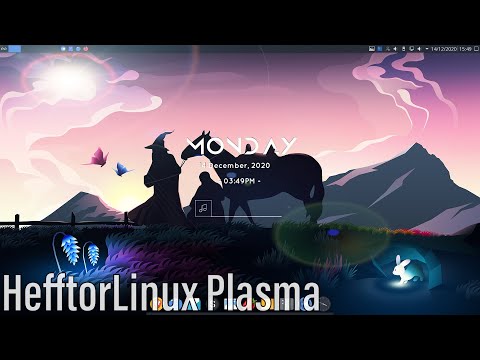 HefftorLinux Plasma | A Beautiful KDE Desktop
