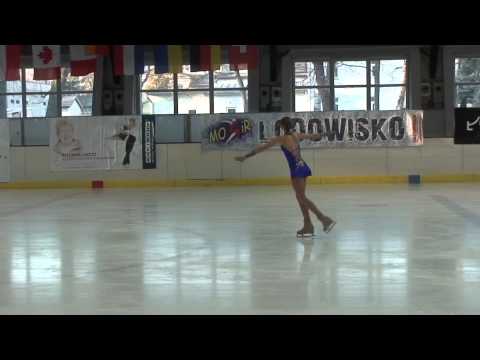 22 Anna Lukasiak   SP Novice solistki   Puchar Lodzi 2014