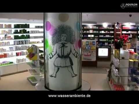 Wasserwand Säulenverkleidung "Aqualon® Cristallo Flexo Vario"