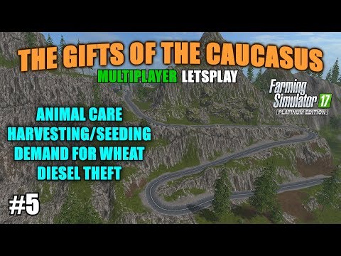 FS17 - The Gifts of the Caucasus Map "Multiplayer Letsplay" Part 5