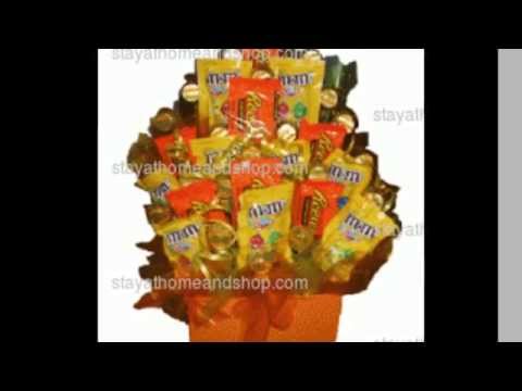 Peanut Frenzy Candy Bouquet