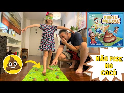 JOGO PISOU MELOU - NÃO PISE no COCÔ - FAMILIA COTTA