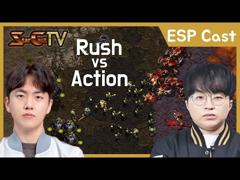 [ESP] "gran multitarea" Rush vs Action on Polypoid (TvZ) [2021.10.08] - StarCastTV Español