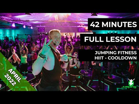 April 2022 Compilation - Jumping Fitness (Fusion) - [47 MINUTES - FULL LESSON - VOICE CUEING]
