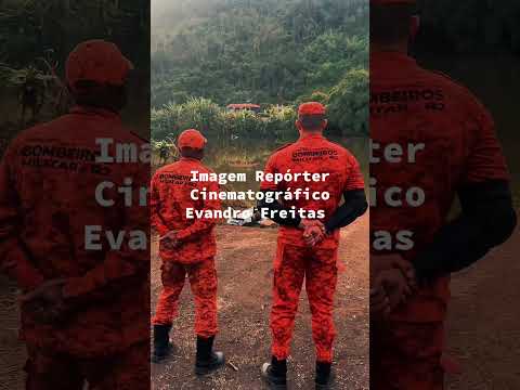 Bombeiros retiram corpo às margens do Rio Paraíba do Sul no Volta Grande III.