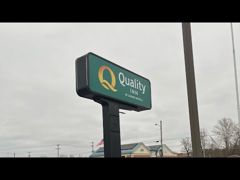 Hotel Room Tour | Room 110, Quality Inn & Suites by Choice Hotels Jackson | Jackson TWP,OH