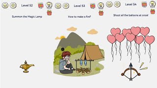 Brain Out 2 - Level 52, 53, 54 Gameplay Solution