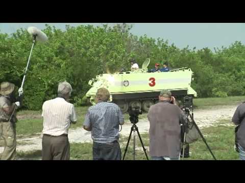 STS-135 Crew Undergoes Emergency Exit Training