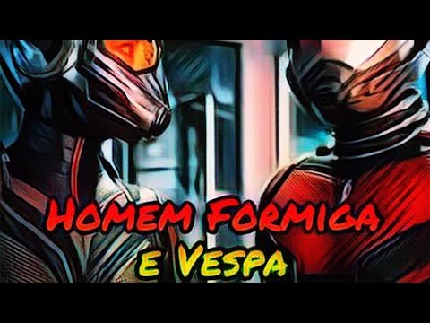 Chega logo Homem Formiga🐜 e Vespa🐝