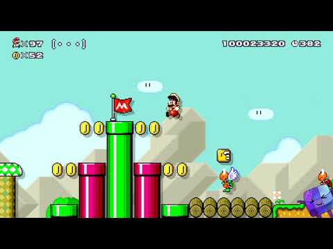 Super Mario Maker 2 🔧 Endless Challenge 3537 - 3544