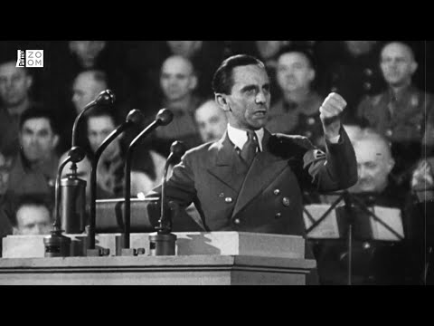 Prima ZOOM - Goebbelsův poslední projev nahání hrůzu. Takhle manipuloval s davem těsně před smrtí