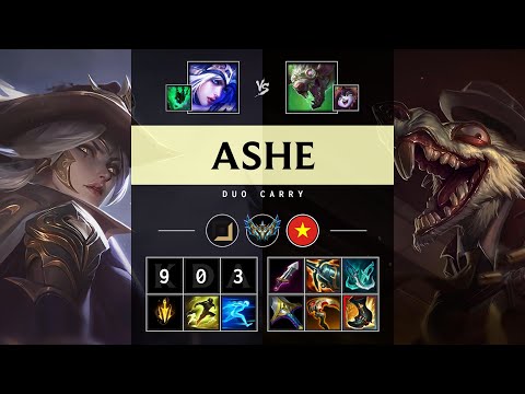 Ashe ADC vs Twitch - VN Challenger Patch 25.18
