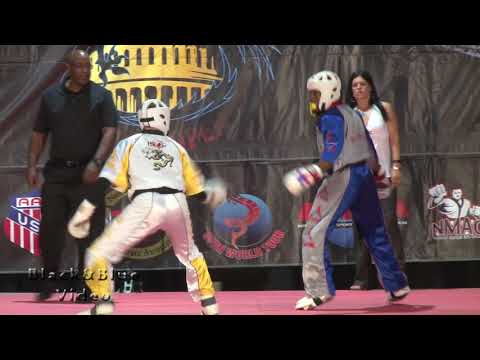 Chris Gorham vs Willie Hicks sparring match 2017 U S Capitol Classics Karate Tournament