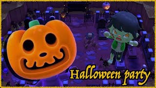 【生放送】ハロウィンパーティー開催！みんなあつまれ！ #あつまれどうぶつの森 #あつ森 【もっちゃん】