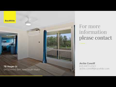 7B Vesper St, Batemans Bay, NSW 2536, 3房, 1浴, House