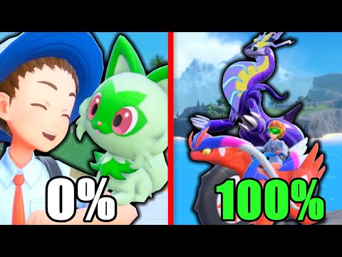 , title : 'I 100%'d Pokemon Scarlet and Violet, Here's What Happened'